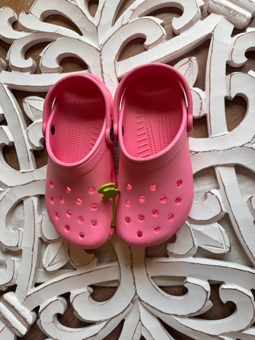 Pink Crocs Size 3 Youth J3 Classic Clog K